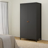 Wooden Wardrobe With 2 Doors - Barcelona