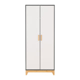 Wooden Wardrobe With 2 Doors - Cleveland