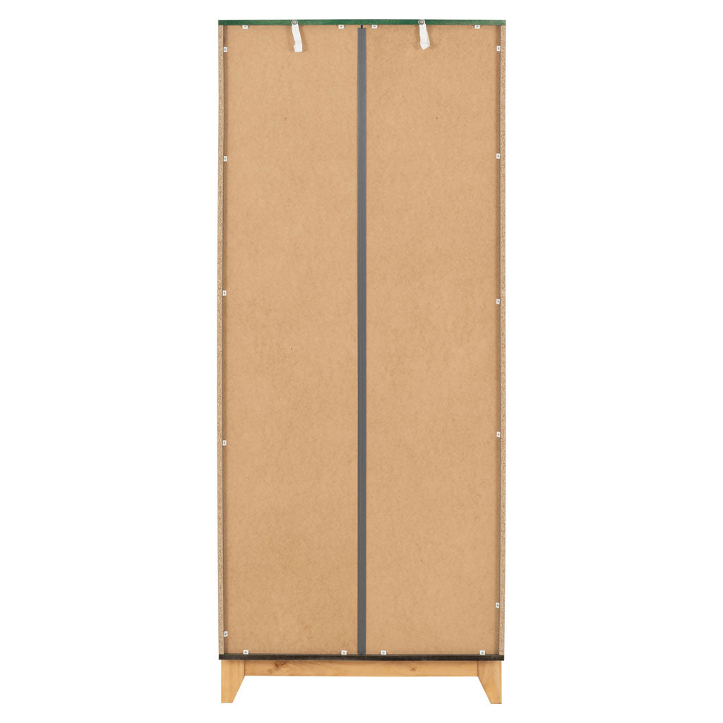 Wooden Wardrobe With 2 Doors - Cleveland