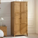 Wooden Wardrobe With 2 Doors - Coxmoor