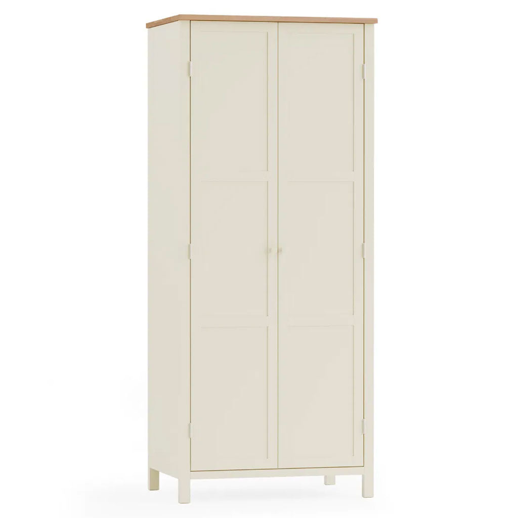 Wooden Wardrobe With 2 Doors - Coxmoor