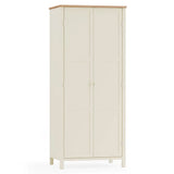 Wooden Wardrobe With 2 Doors - Coxmoor