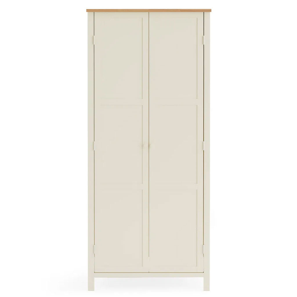 Wooden Wardrobe With 2 Doors - Coxmoor