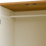 Wooden Wardrobe With 2 Doors - Coxmoor