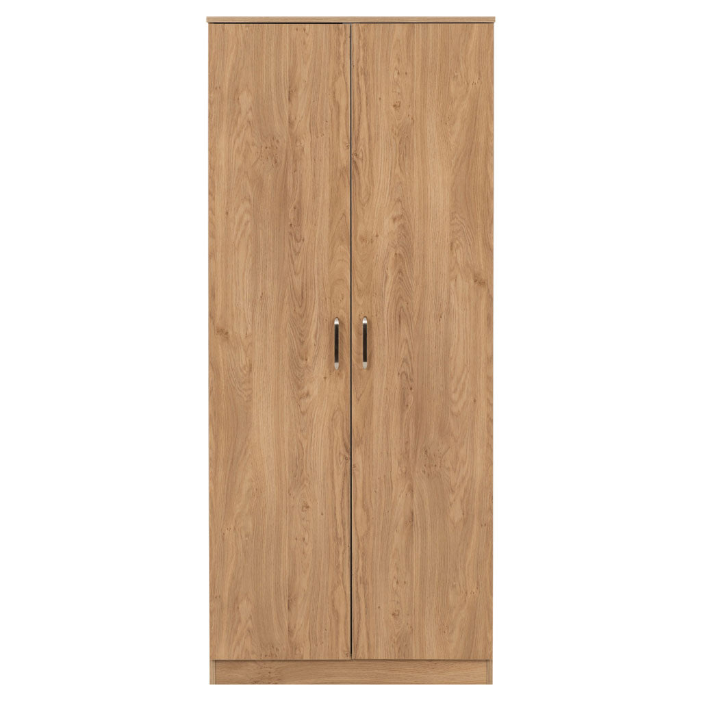 Wooden Wardrobe With 2 Doors - Dakota