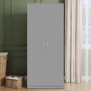 Wooden Wardrobe With 2 Doors - Dakota