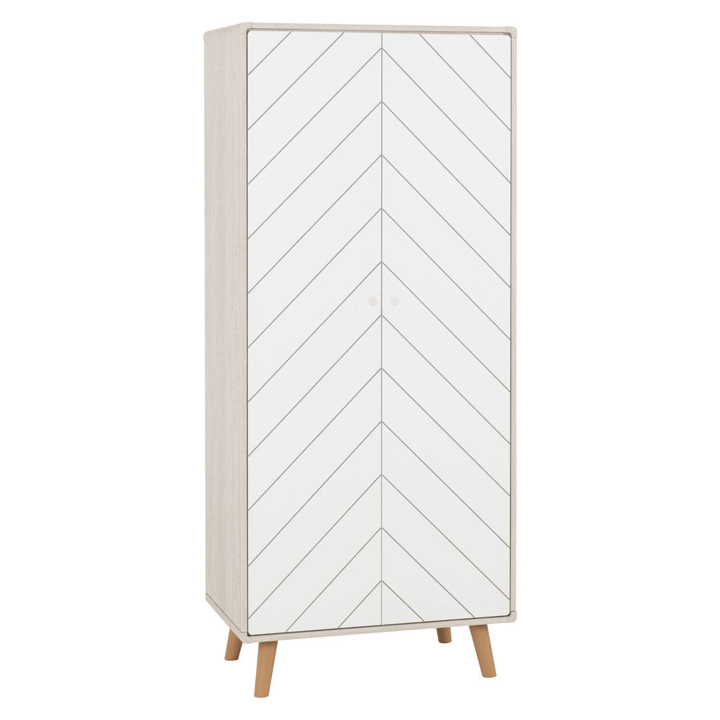 Wooden Wardrobe With 2 Doors - Dixie