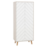 Wooden Wardrobe With 2 Doors - Dixie