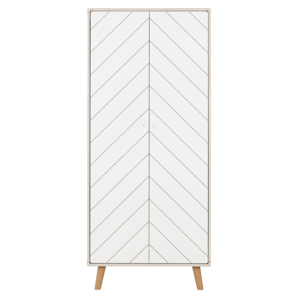 Wooden Wardrobe With 2 Doors - Dixie