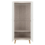 Wooden Wardrobe With 2 Doors - Dixie
