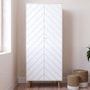 Wooden Wardrobe With 2 Doors - Dixie