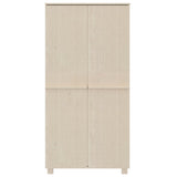 Wooden Wardrobe With 2 Doors - Hamar