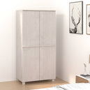 Wooden Wardrobe With 2 Doors - Hamar