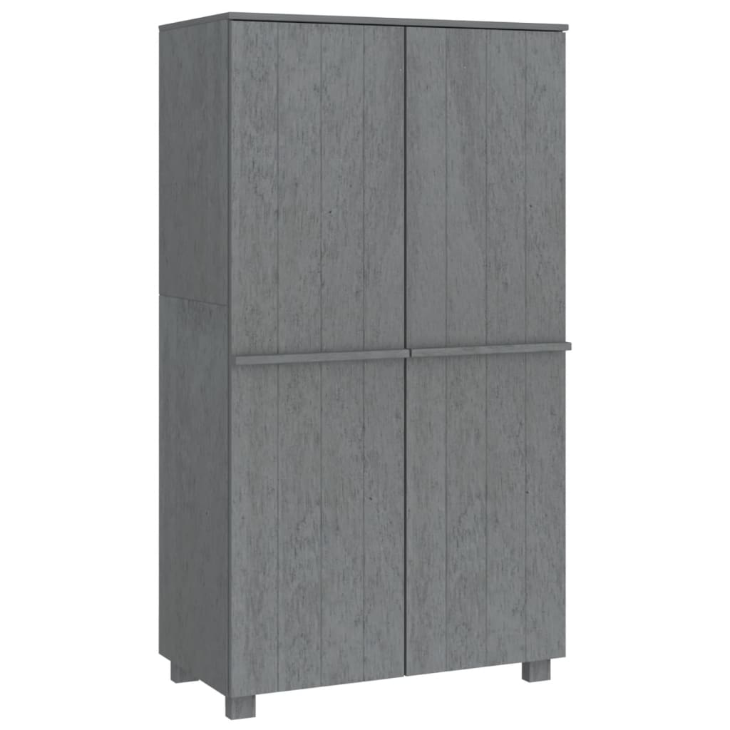 Wooden Wardrobe With 2 Doors - Hamar