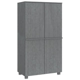 Wooden Wardrobe With 2 Doors - Hamar