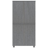Wooden Wardrobe With 2 Doors - Hamar