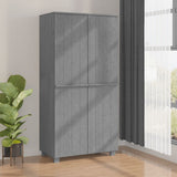 Wooden Wardrobe With 2 Doors - Hamar