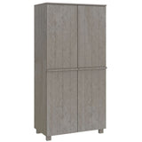 Wooden Wardrobe With 2 Doors - Hamar