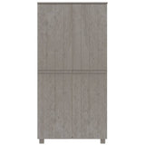 Wooden Wardrobe With 2 Doors - Hamar