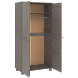 Wooden Wardrobe With 2 Doors - Hamar