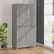 Wooden Wardrobe With 2 Doors - Hamar