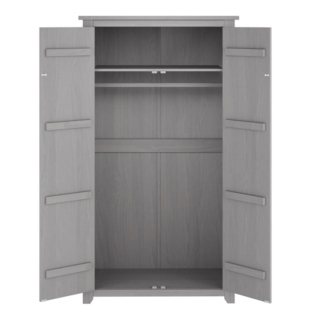 Wooden Wardrobe With 2 Doors - Havana