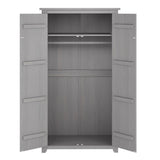 Wooden Wardrobe With 2 Doors - Havana