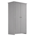 Wooden Wardrobe With 2 Doors - Havana