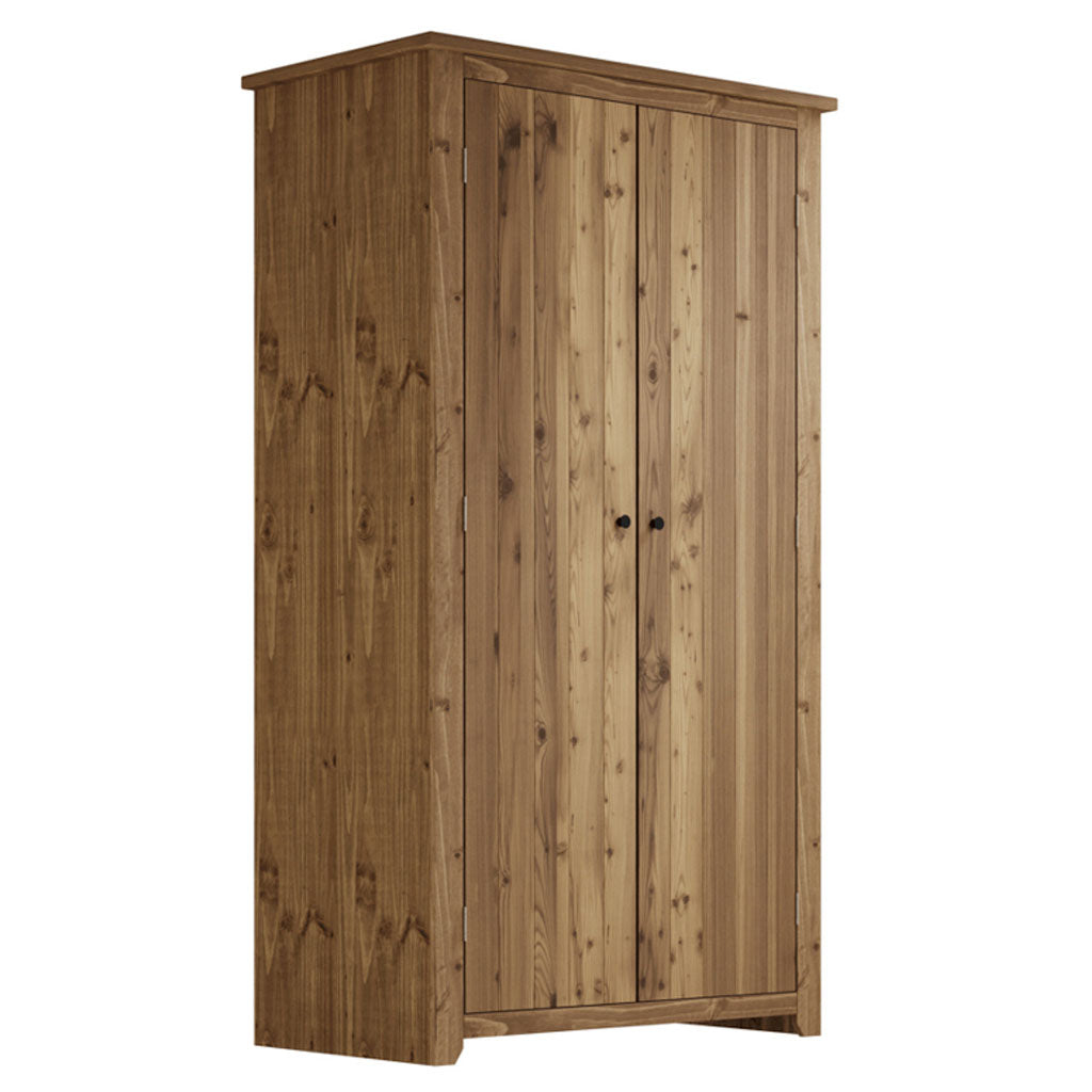 Wooden Wardrobe With 2 Doors - Havana