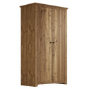 Wooden Wardrobe With 2 Doors - Havana
