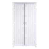 Wooden Wardrobe With 2 Doors - Havana