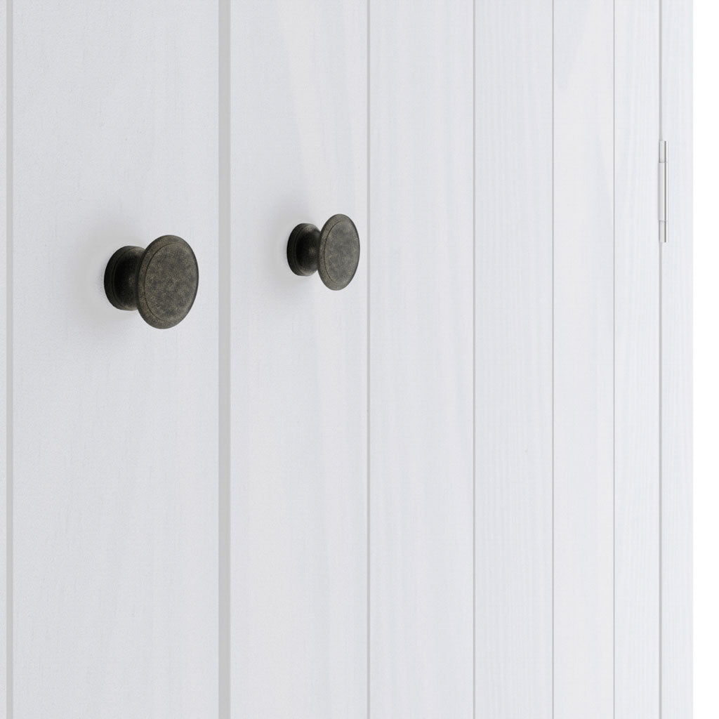 Wooden Wardrobe With 2 Doors - Havana