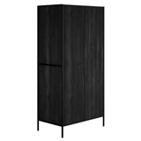 Wooden Wardrobe With 2 Doors - Hoxton