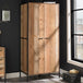 Wooden Wardrobe With 2 Doors - Hoxton