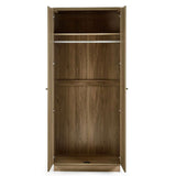 Wooden Wardrobe With 2 Doors - Ingrid