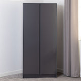 Wooden Wardrobe With 2 Doors - Malvern