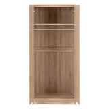 Wooden Wardrobe With 2 Doors - Malvern