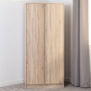 Wooden Wardrobe With 2 Doors - Malvern
