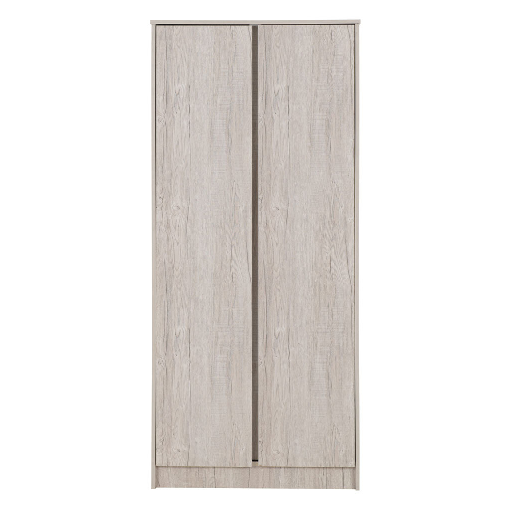 Wooden Wardrobe With 2 Doors - Malvern
