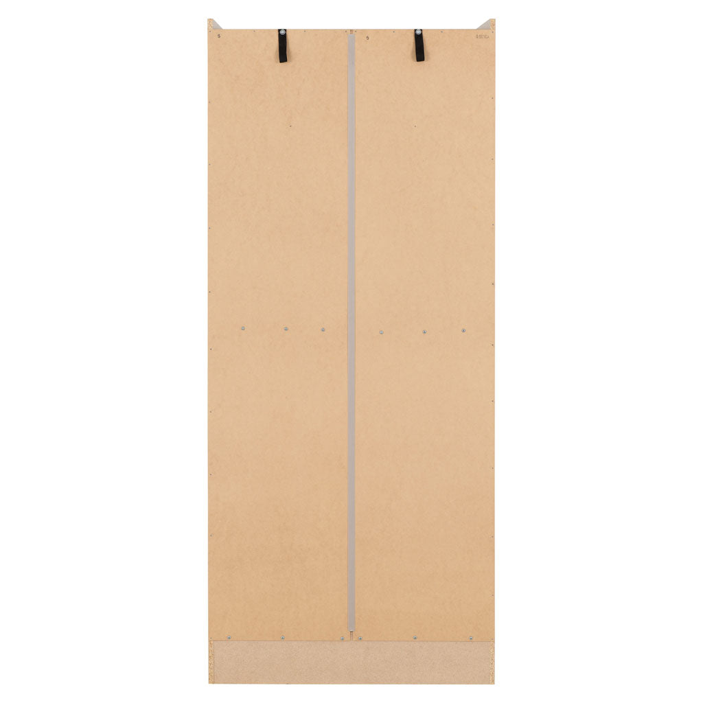 Wooden Wardrobe With 2 Doors - Nevada