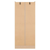 Wooden Wardrobe With 2 Doors - Nevada