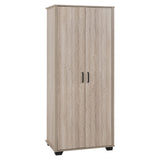 Wooden Wardrobe With 2 Doors - Oliver