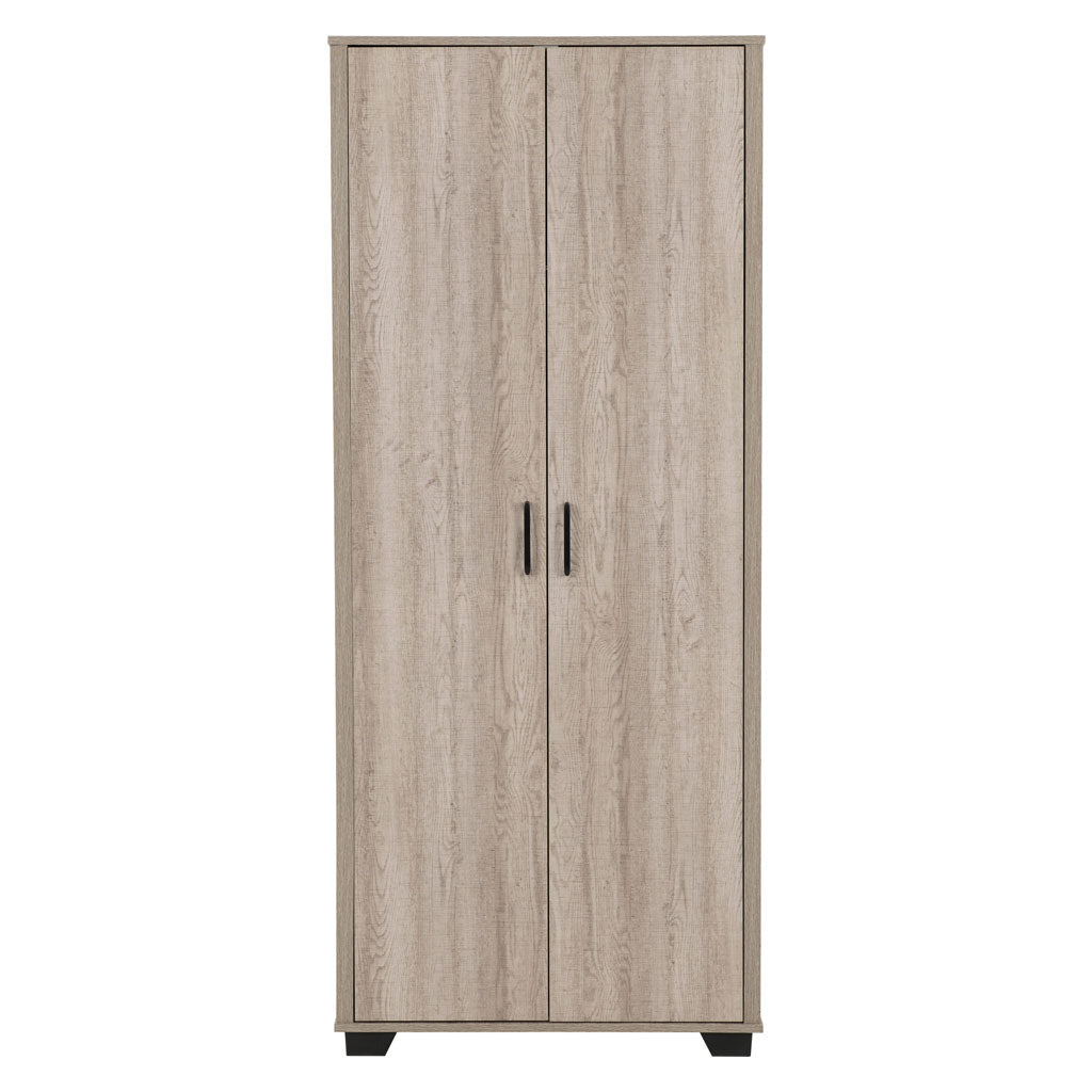 Wooden Wardrobe With 2 Doors - Oliver