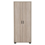 Wooden Wardrobe With 2 Doors - Oliver