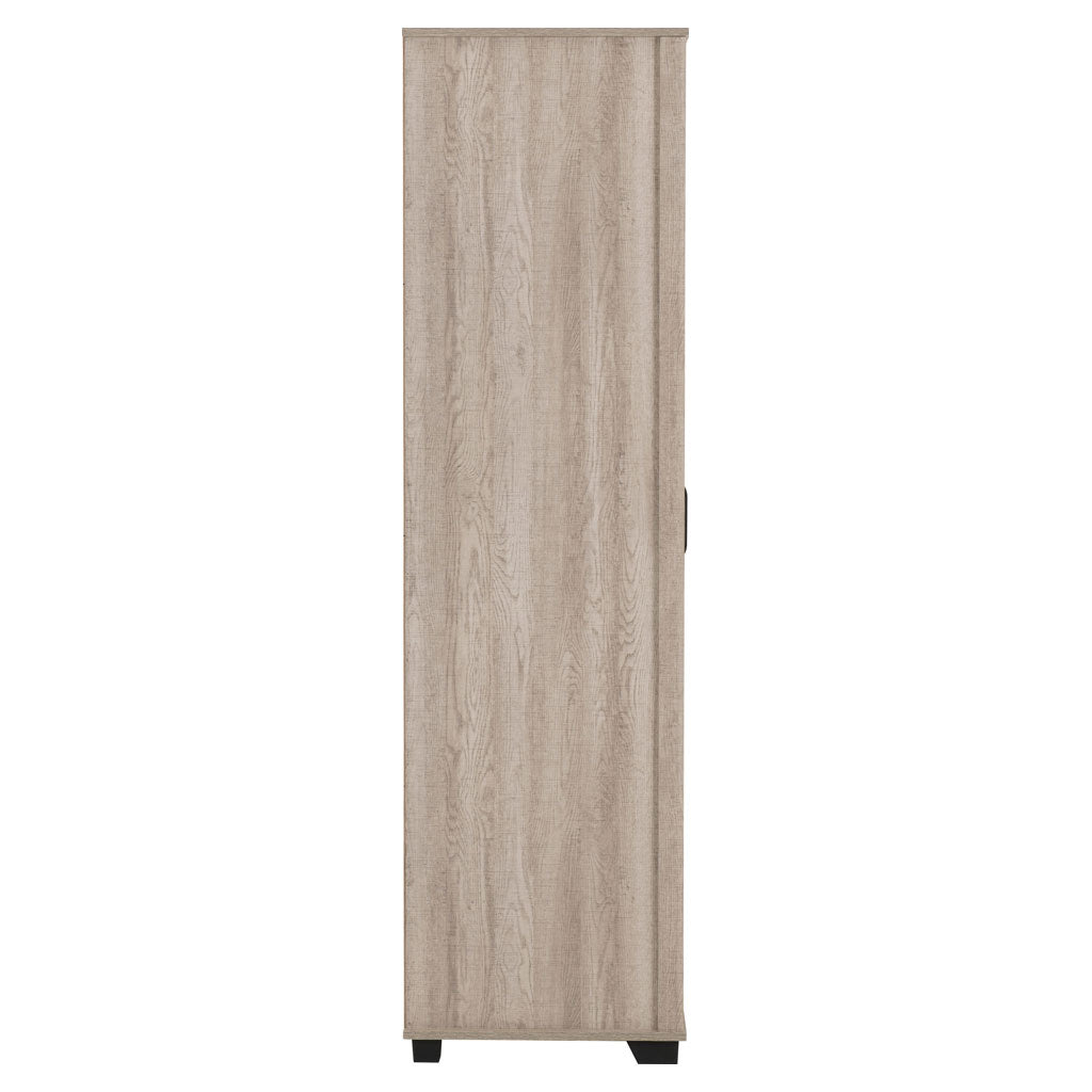 Wooden Wardrobe With 2 Doors - Oliver