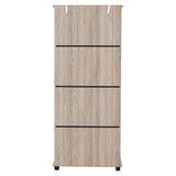 Wooden Wardrobe With 2 Doors - Oliver