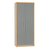 Wooden Wardrobe With 2 Doors - Seville