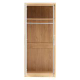 Wooden Wardrobe With 2 Doors - Seville