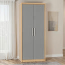 Wooden Wardrobe With 2 Doors - Seville