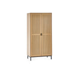 Wooden Wardrobe With 2 Doors - Sia